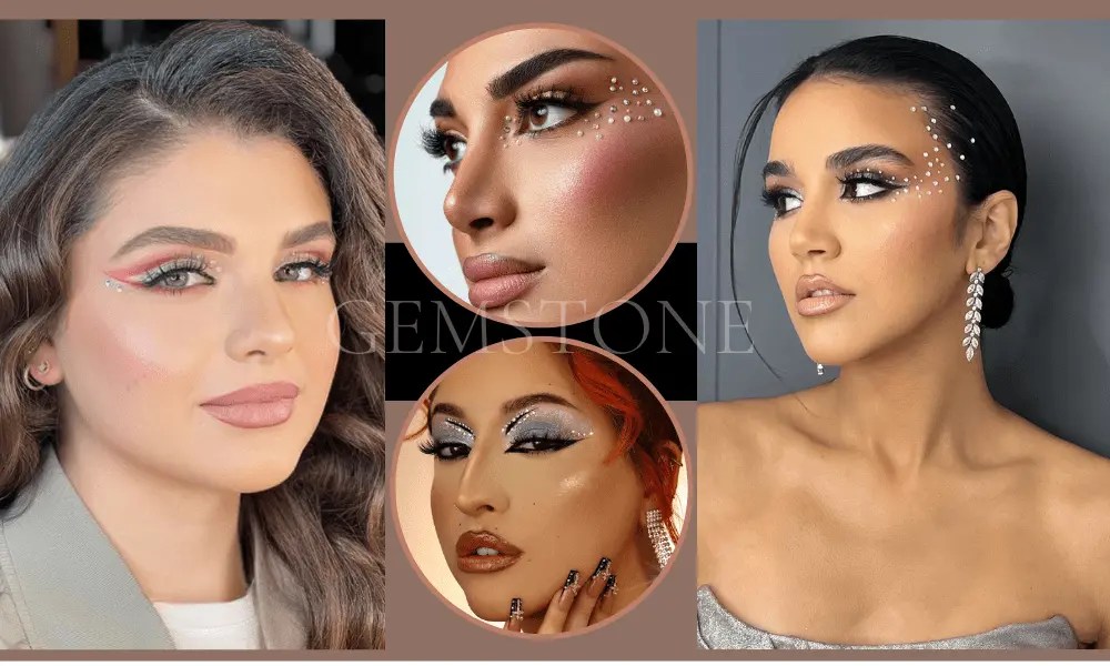 Gemstone Makeup Look Updates