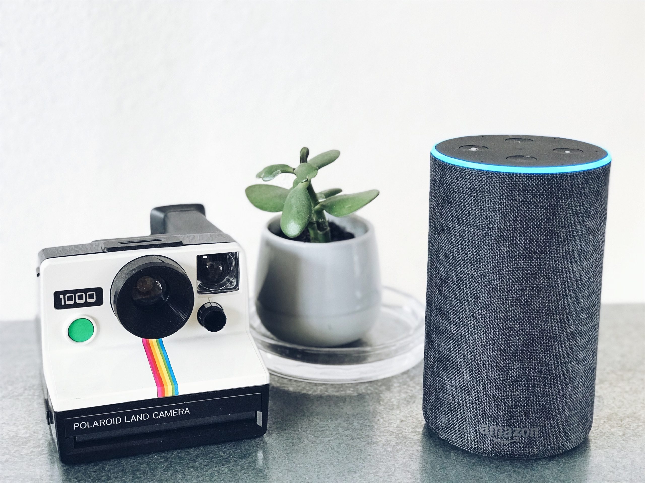 Alexa und Polaroid - Photo by Status Quack on Unsplash