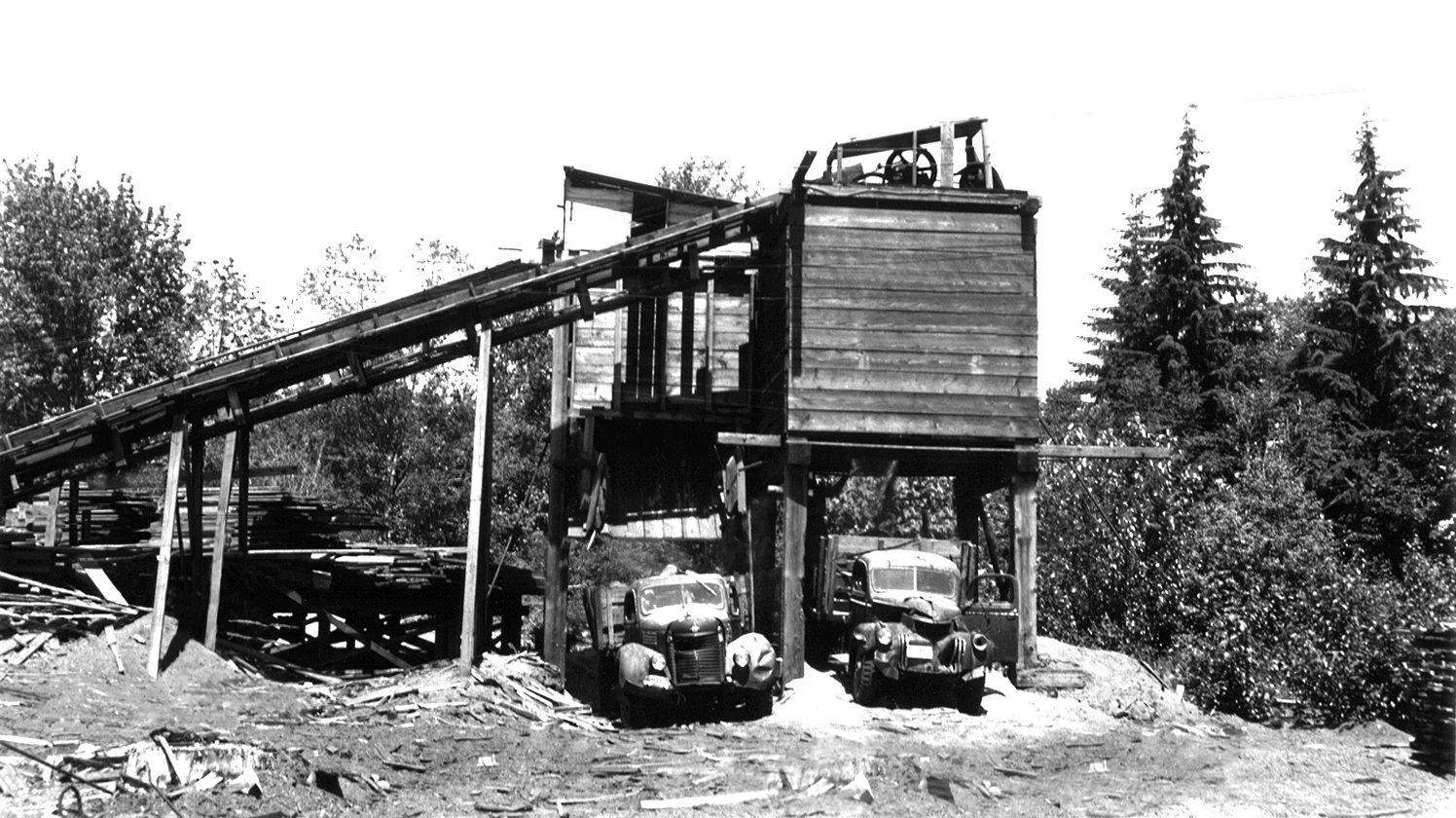 When coal was king: sawmill owned by pacific coast coal company