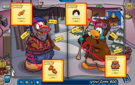 Club penguin legacy penguin style secrets 2