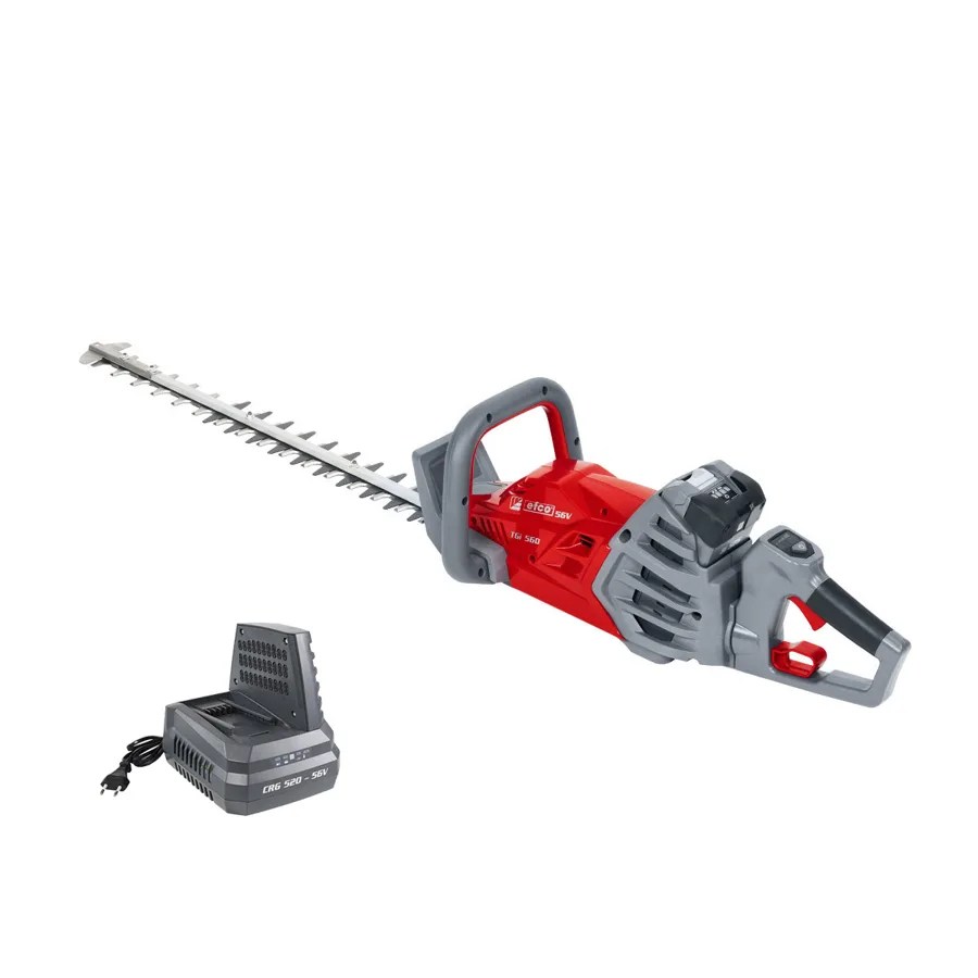 Efco TGi 560 con batteria Bi 525 e caricabatterie CRG 520