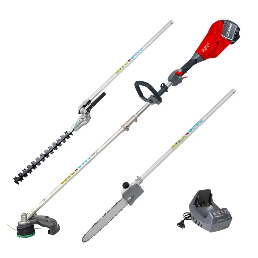 Efco DSi 35 D - Kit con 3 applicazioni, batteria Bi 5,0 EF e caricabatteria CRG