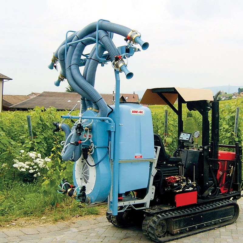 Ideal Prima Portato con distributore aria manuale per 2 file altezza veg. max 1,5