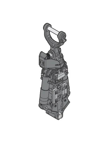 Liebherr GMZ 22 Pinza per rotaie