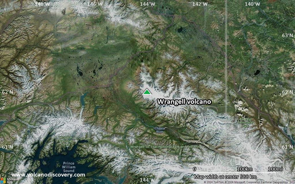 Wrangell Volcano Earthquakes Archive Quakes Jun 6 2026 Volcanomap 1k 4552 
