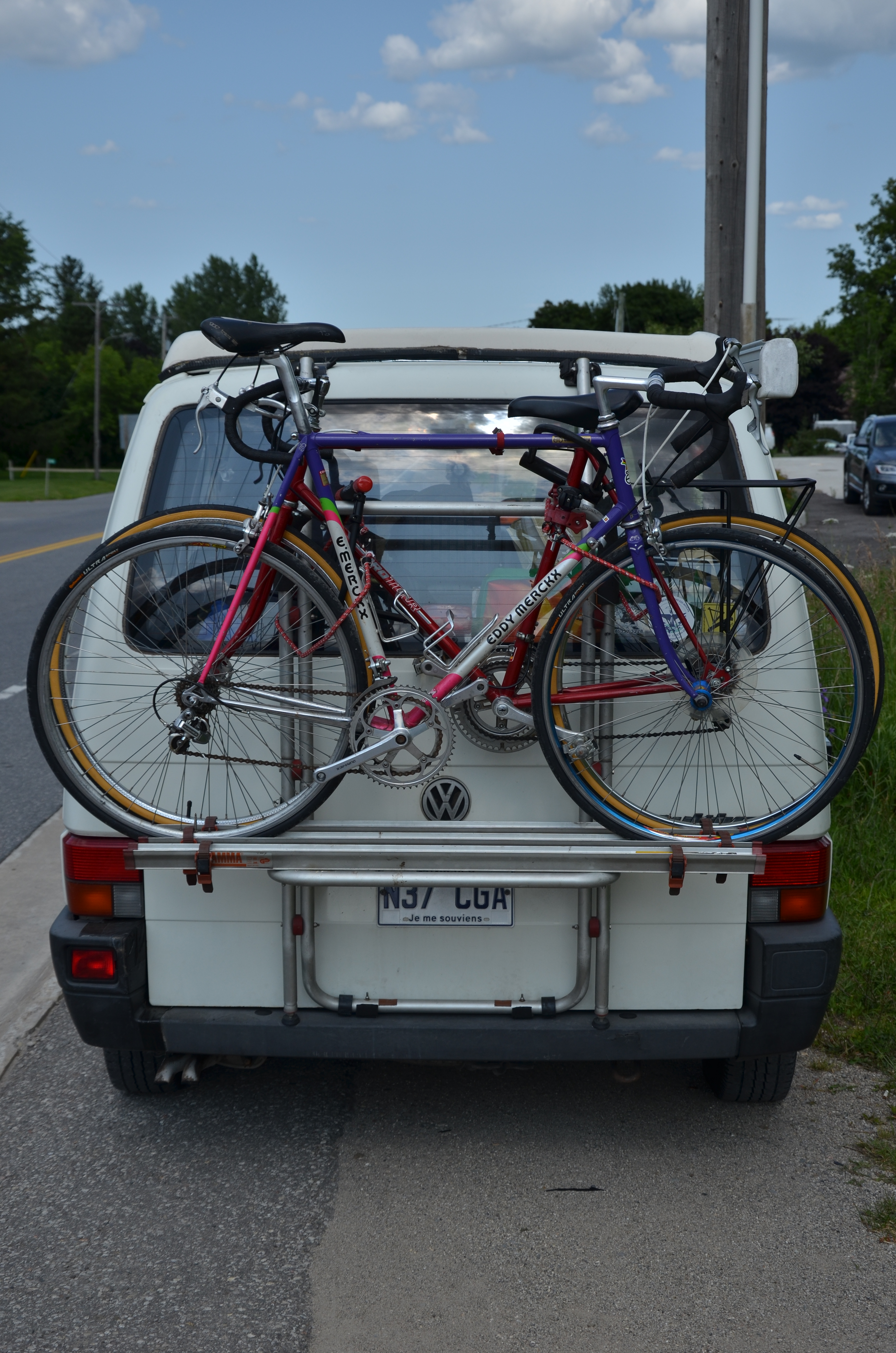 We have a new addition to our crew - Eddy Mercury, a real beauty of a road bike.
