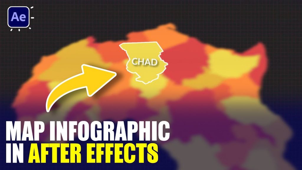 Infographic Map Animation In After Effects Tutorials CG Animation Infographic Map Animation In After Effects Tutorials 1024x576 