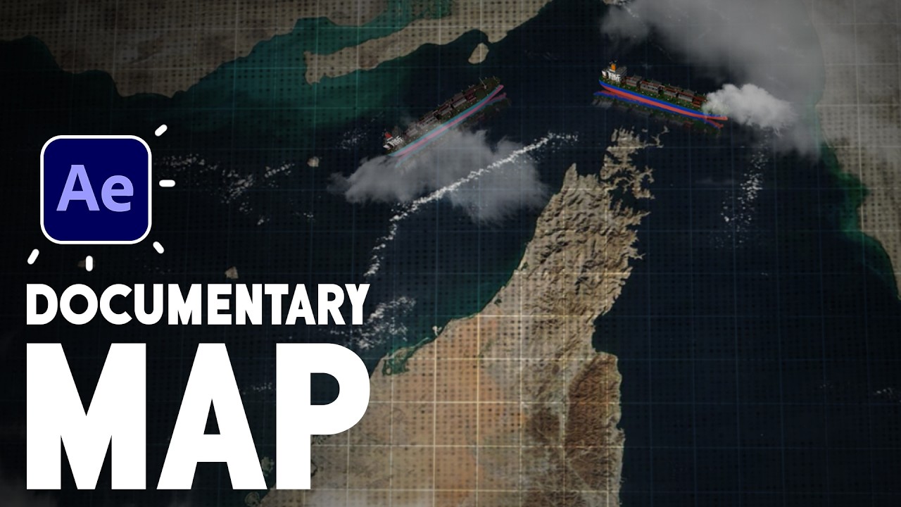 Documentary MAP Animation In After Effects Tutorials CG Animation Documentary MAP Animation In After Effects Tutorials 