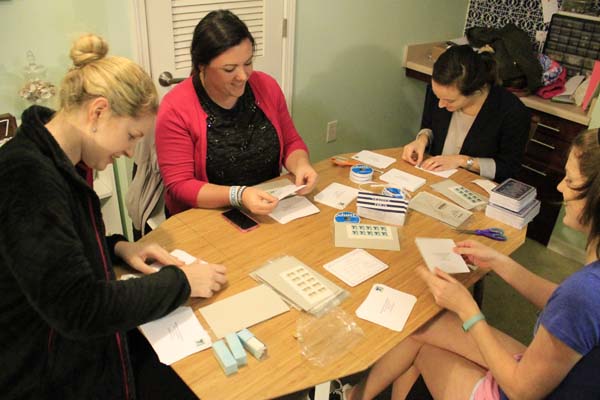 Feed america first needs help stuffing envelopes