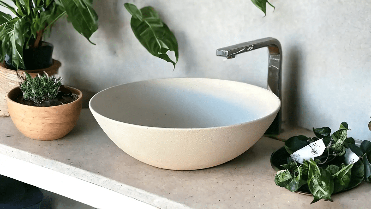 Elegant Stone Composite Basins Volupto