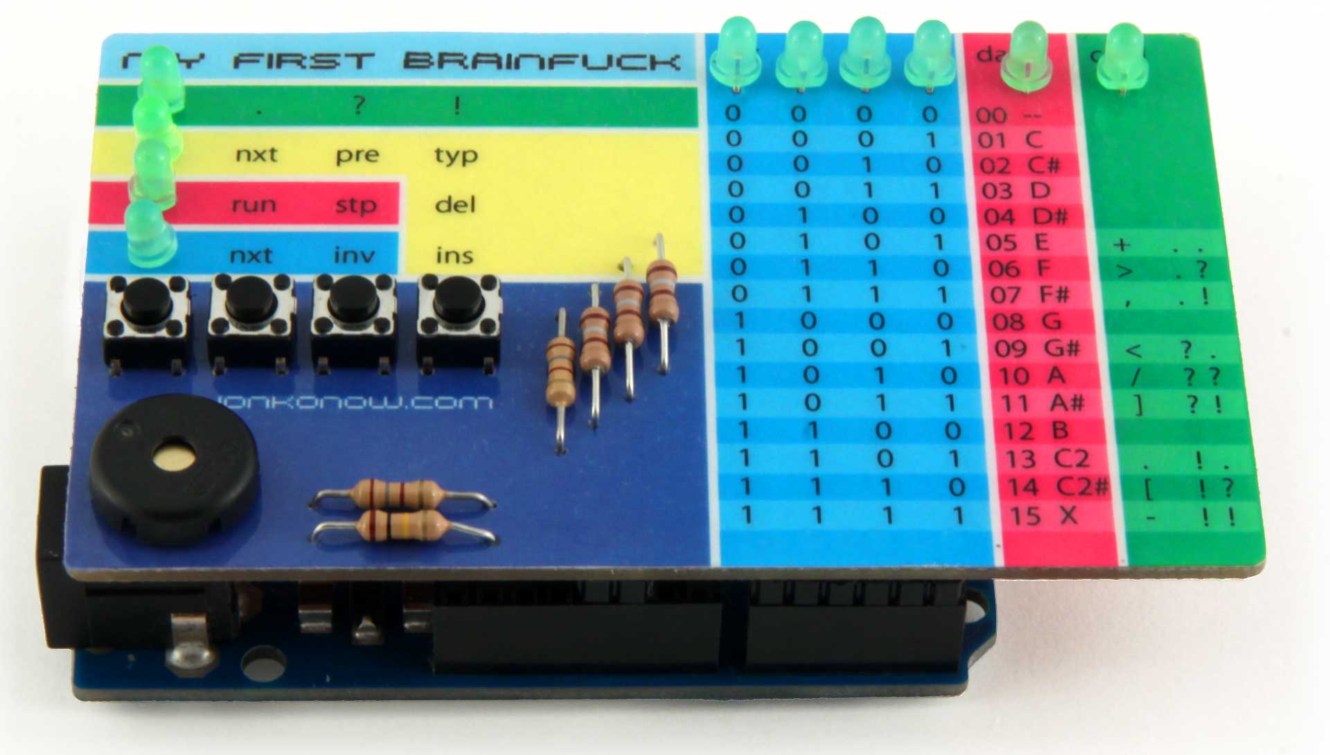 My First Brainfuck computer – Johan von Konow