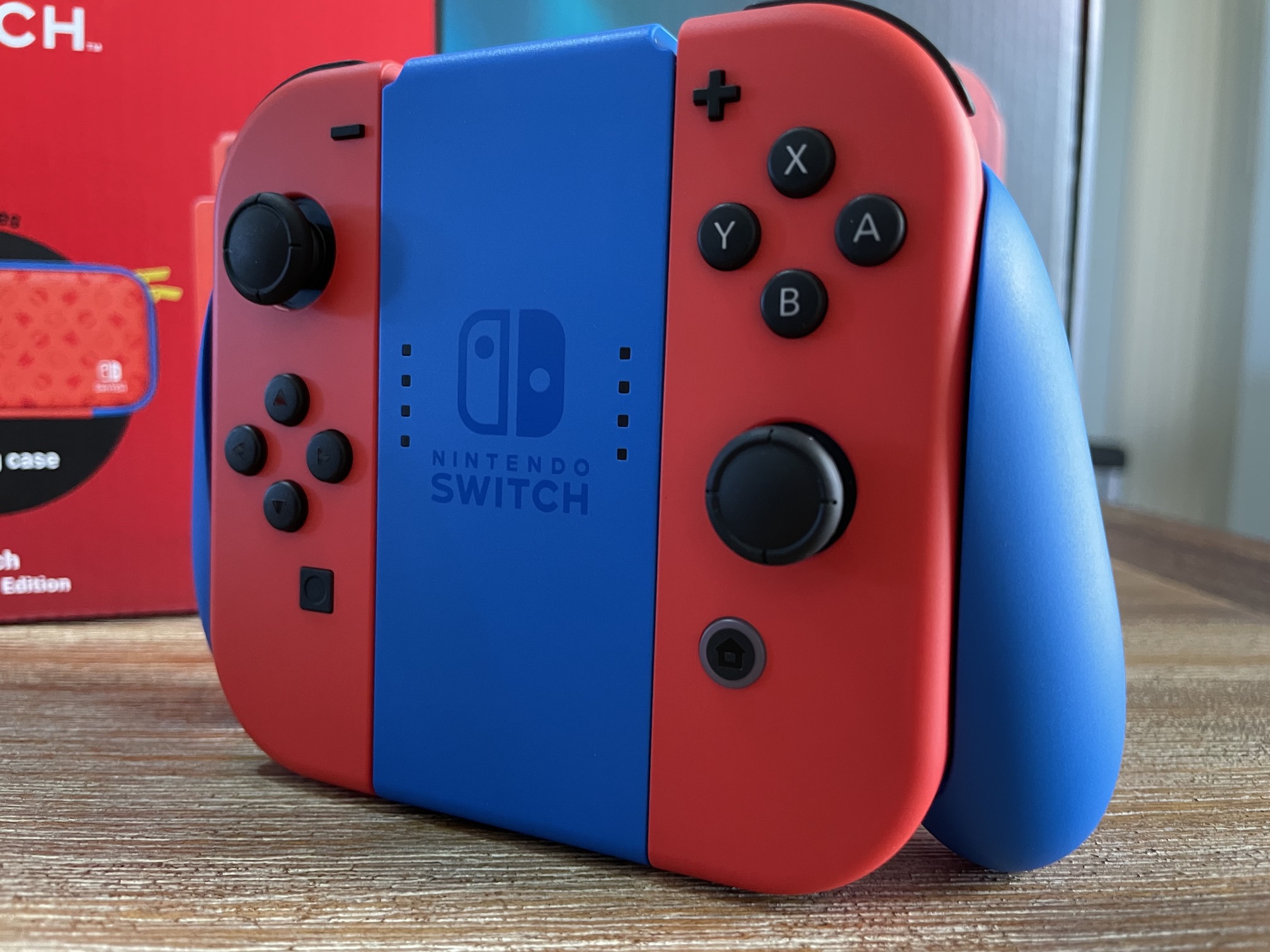 A look at the Mario Red + Blue Limited Edition Nintendo Switch - Vooks