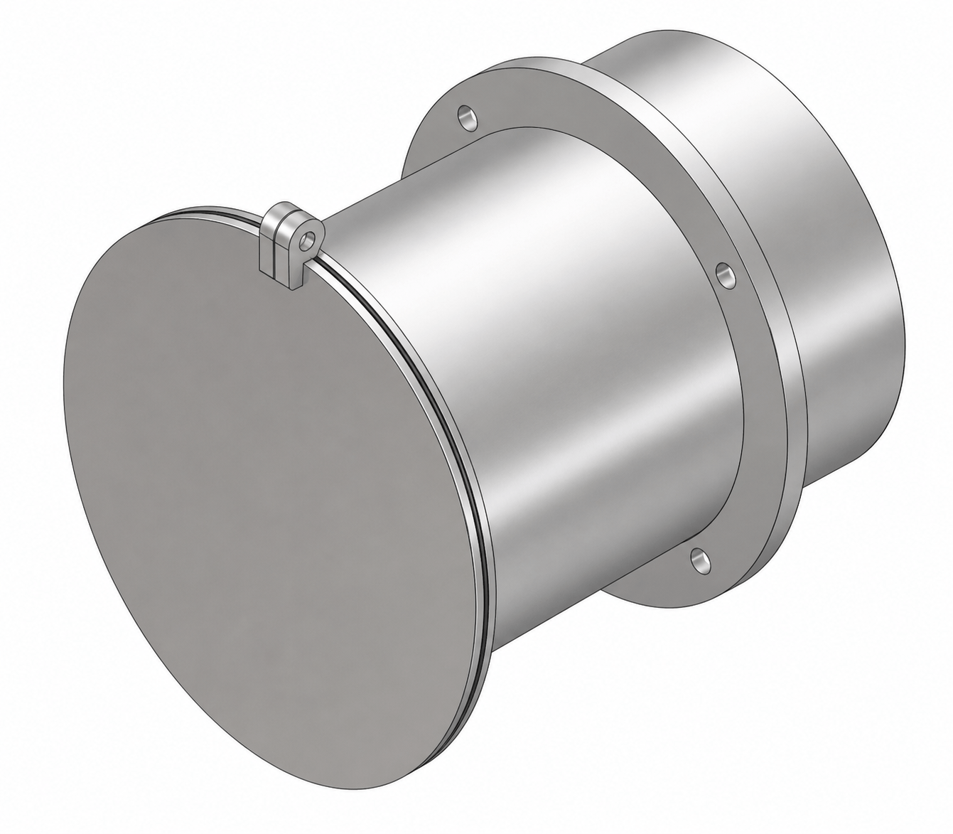 solid flap valve