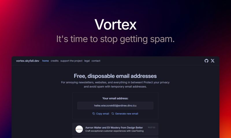 Support Vortex - HD Geometric Patterns for Desktop