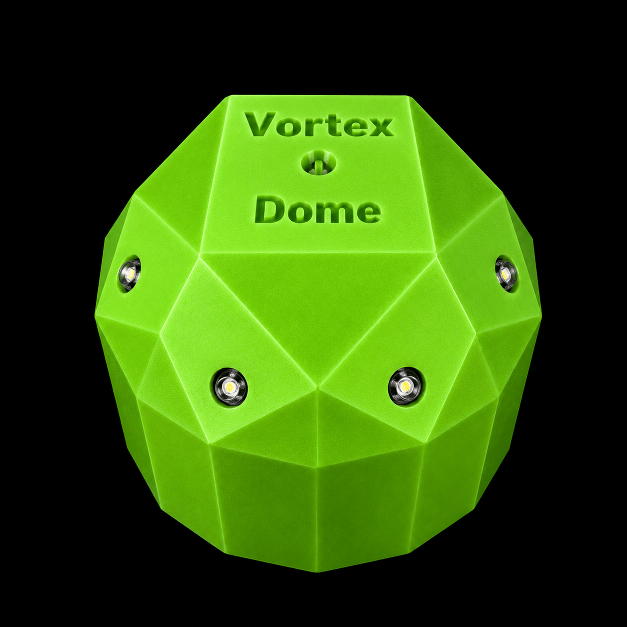 Lime Green Vortex Static Dome static-field detector for ghost hunting