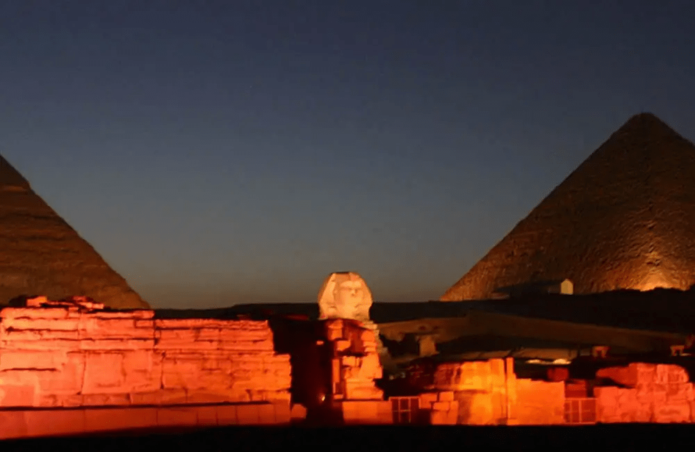 The Great Pyramid and Sphinx Vortex