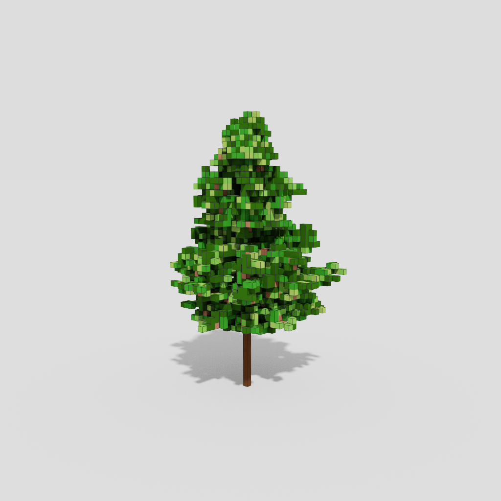 VoxelTree – Create voxel trees in MagicaVoxel using a shader