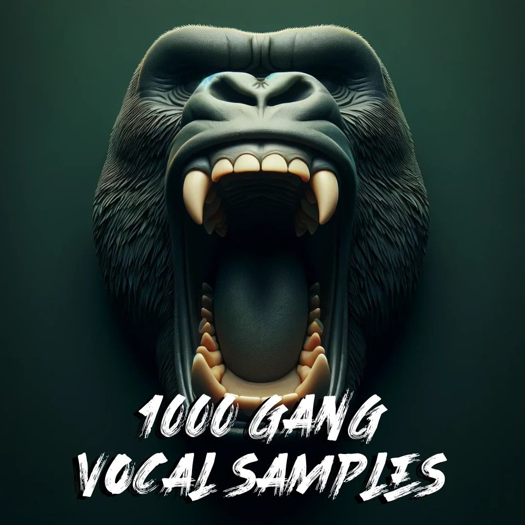1000 Gang Vocal Sample Pack Vox Samples