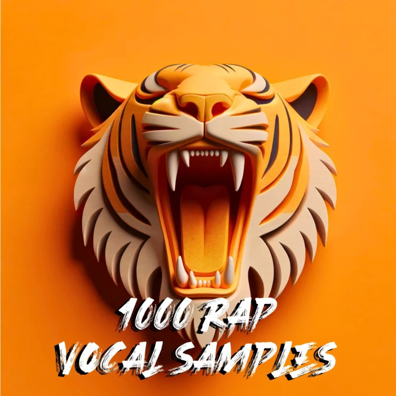 1000 Rap Vocal Sample Pack Vox Samples - Gradient Texture Collection - 8K Quality