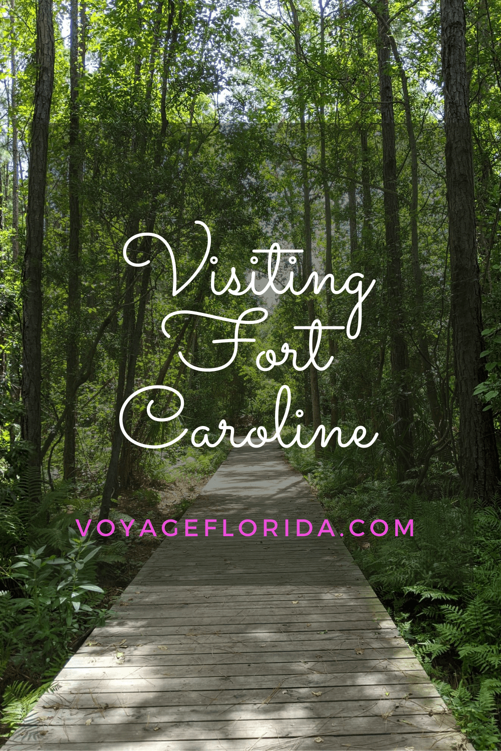 Visiting Fort Caroline