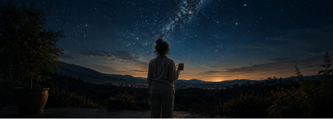 Solo vi una estrella