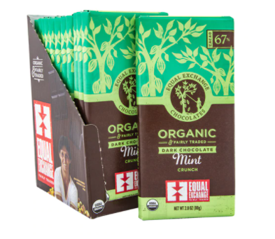 Equal Exchange Organic Dark Chocolate Mint Crunch