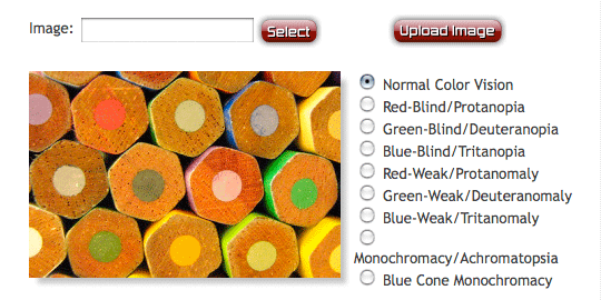 Normal color vision.