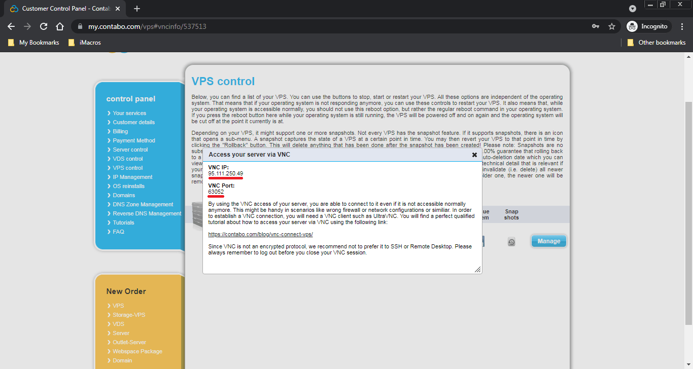 Windows on virtual dedicated server s is a great solution for running a minecraft or any other game . Vnc Viewer Learn How To Access Your Vps Console Via Vnc Viewer