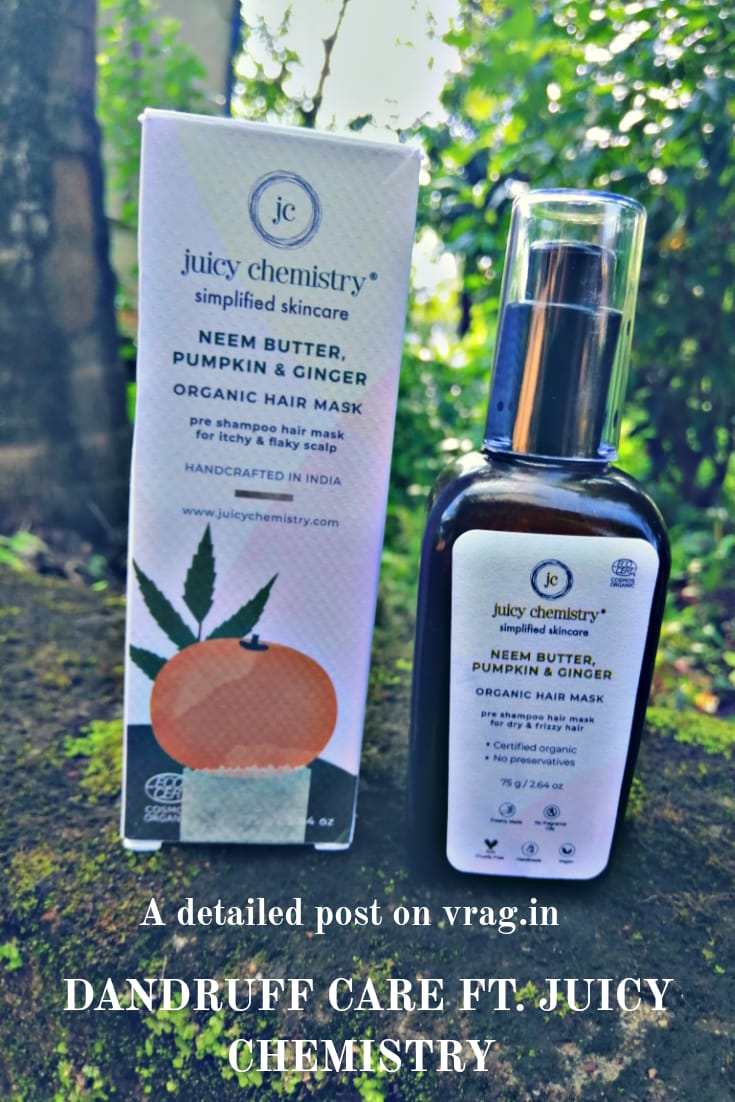 Juicy Chemistry Neem Butter, Pumpkin & Ginger Hair Mask Review VR & G