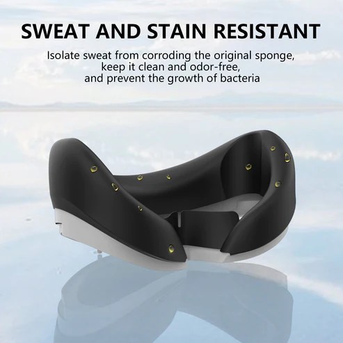 Et silikonedæksel beskytter forsiden af din Pico 4 mod sved og bakterier. Dit headset føles altid friskt!
