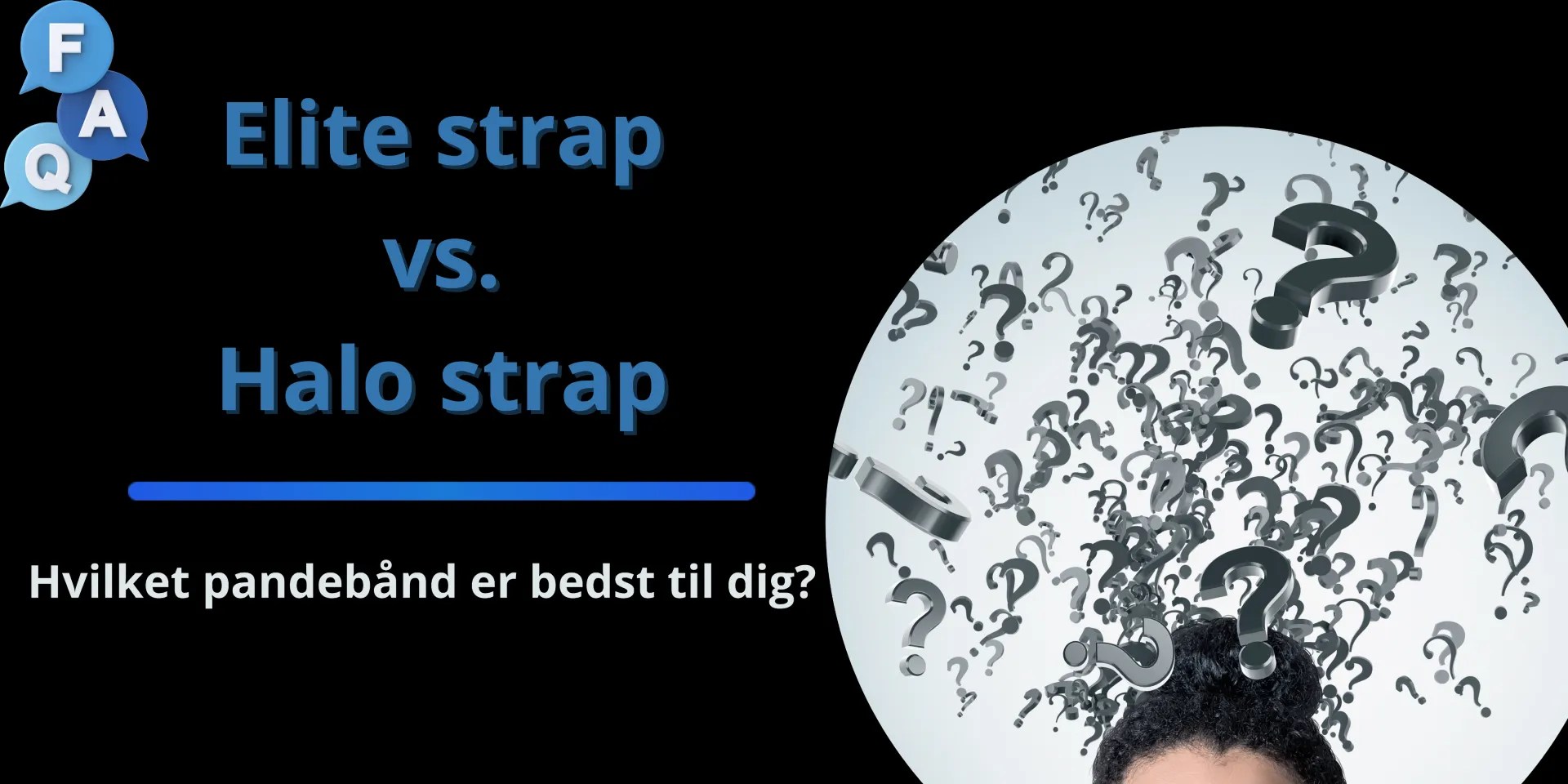 Hvilket pandebånd er bedst for dig? Skal du vælge en halo-rem eller en elite-rem til din Meta Quest 2 / Meta Quest 3? Vi guider dig!