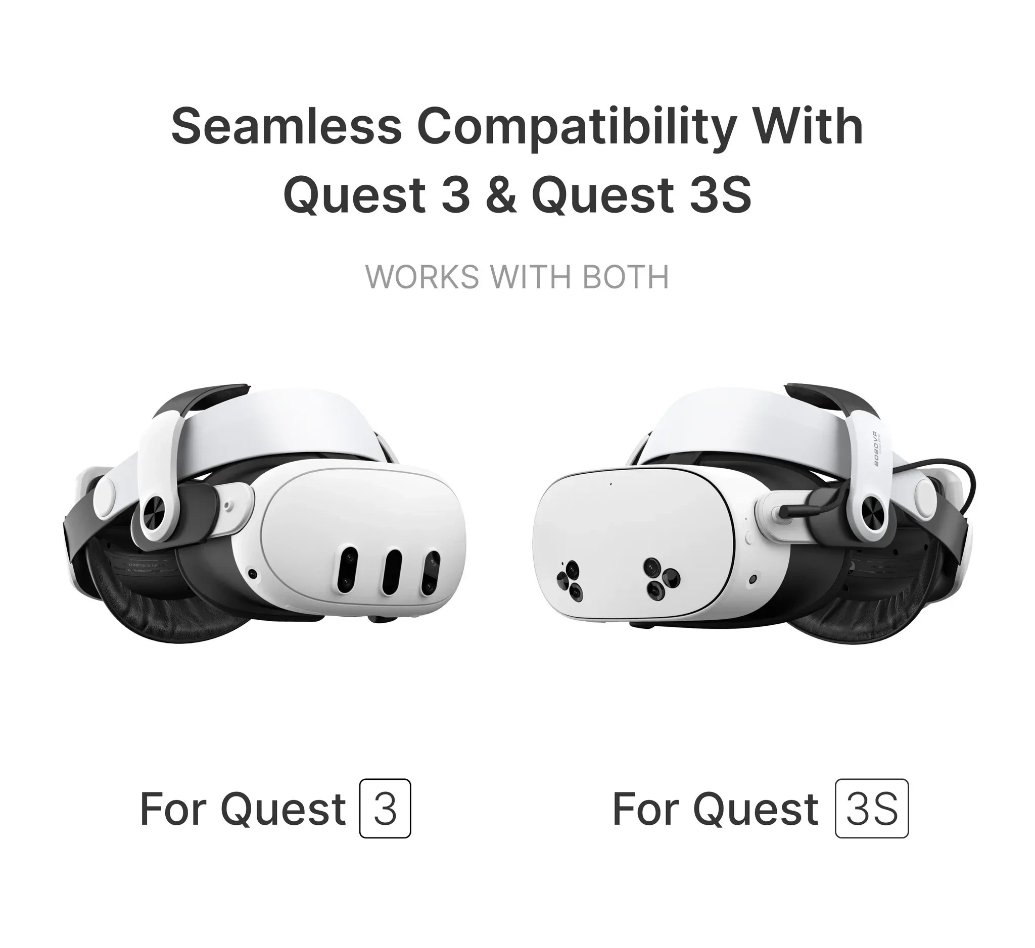Byggd för att passa Meta Quest 3 och Meta Quest 3S perfekt.