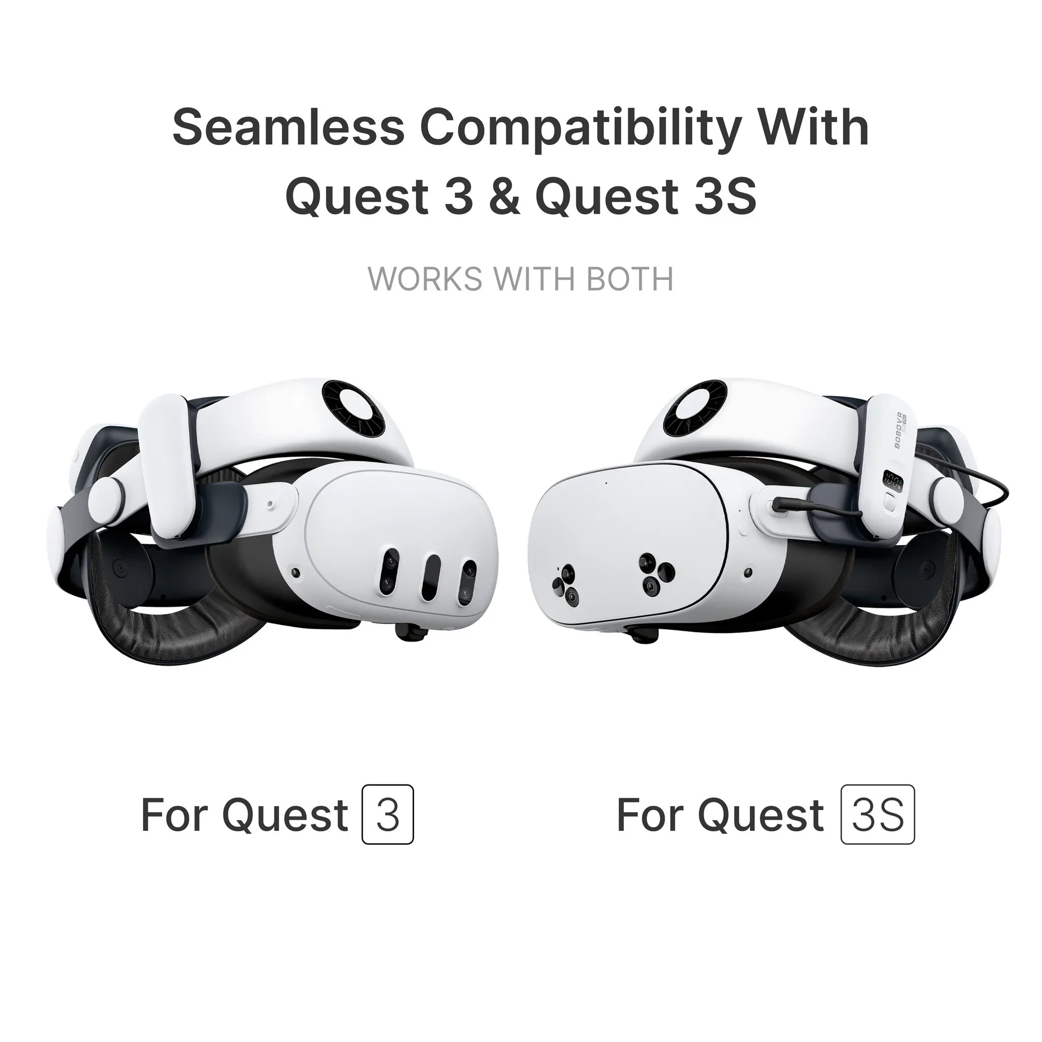 Sömlös kompatibilitet med Meta Quest 3 och Meta Quest 3S
