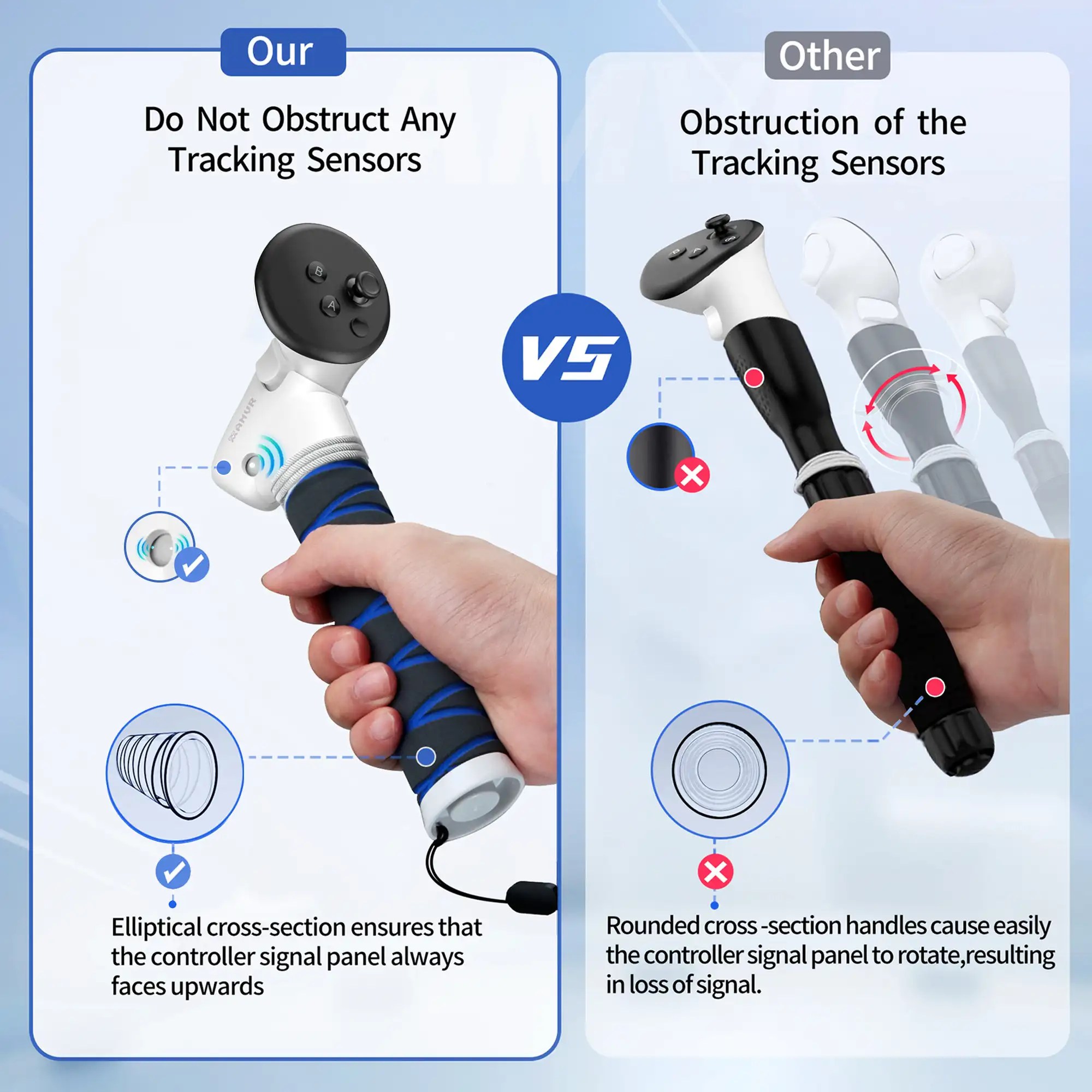Designade för att säkerställa att spårningen inte störs