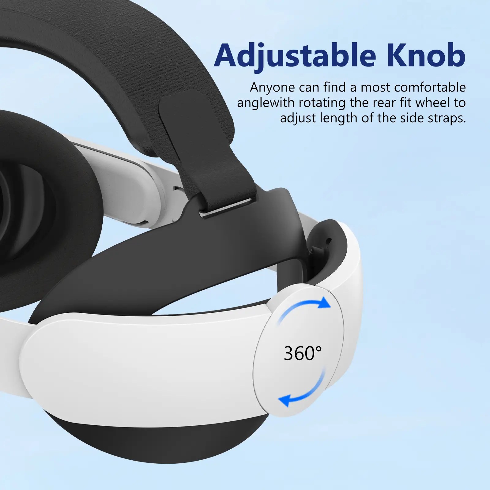 Easily adjusts to fit your head