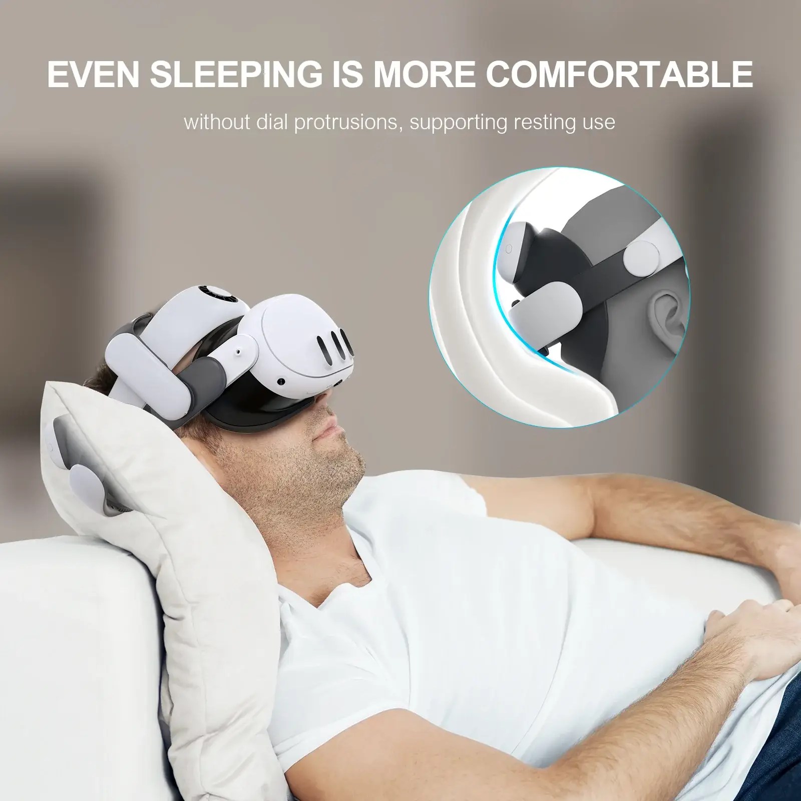 Super comfortable headband, for the most active as well as the quietest moments.