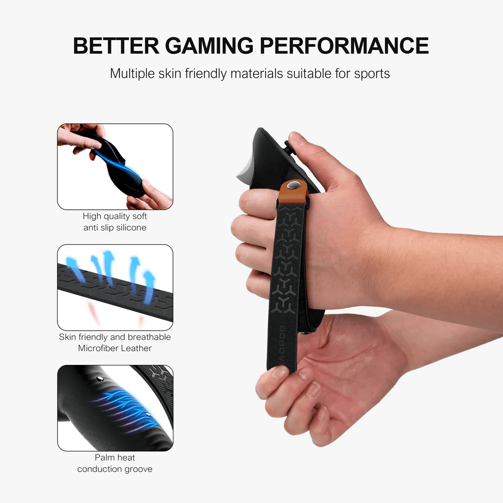 Comfortable material that invites to long gaming sessions.