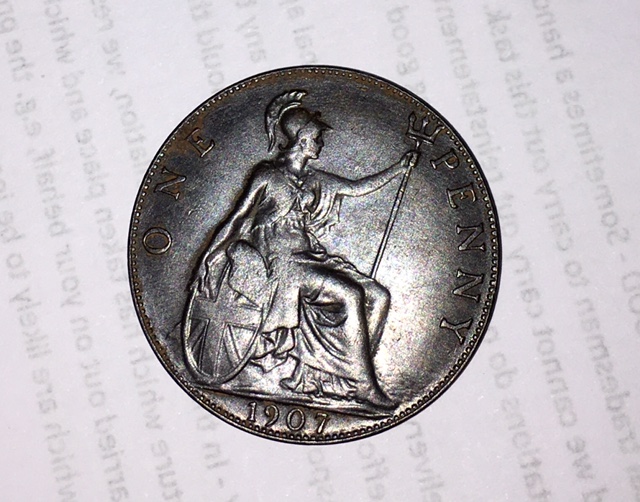 Obverse 1907 Penny
