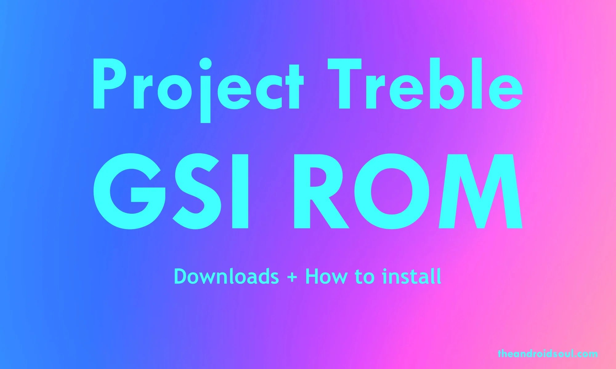 project treble rom