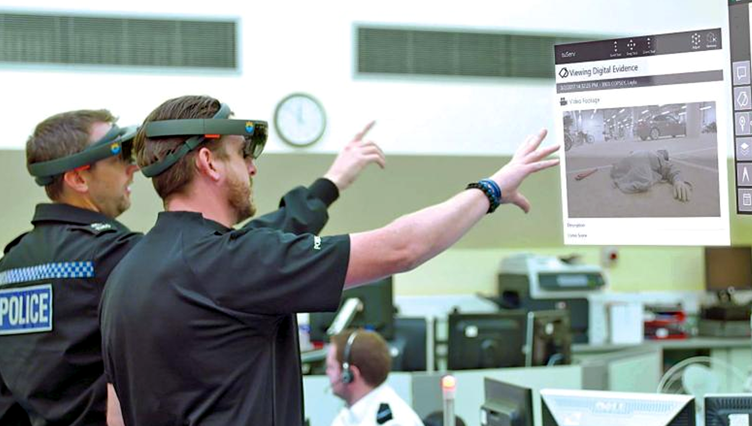 Police and Augmented Reality Technology