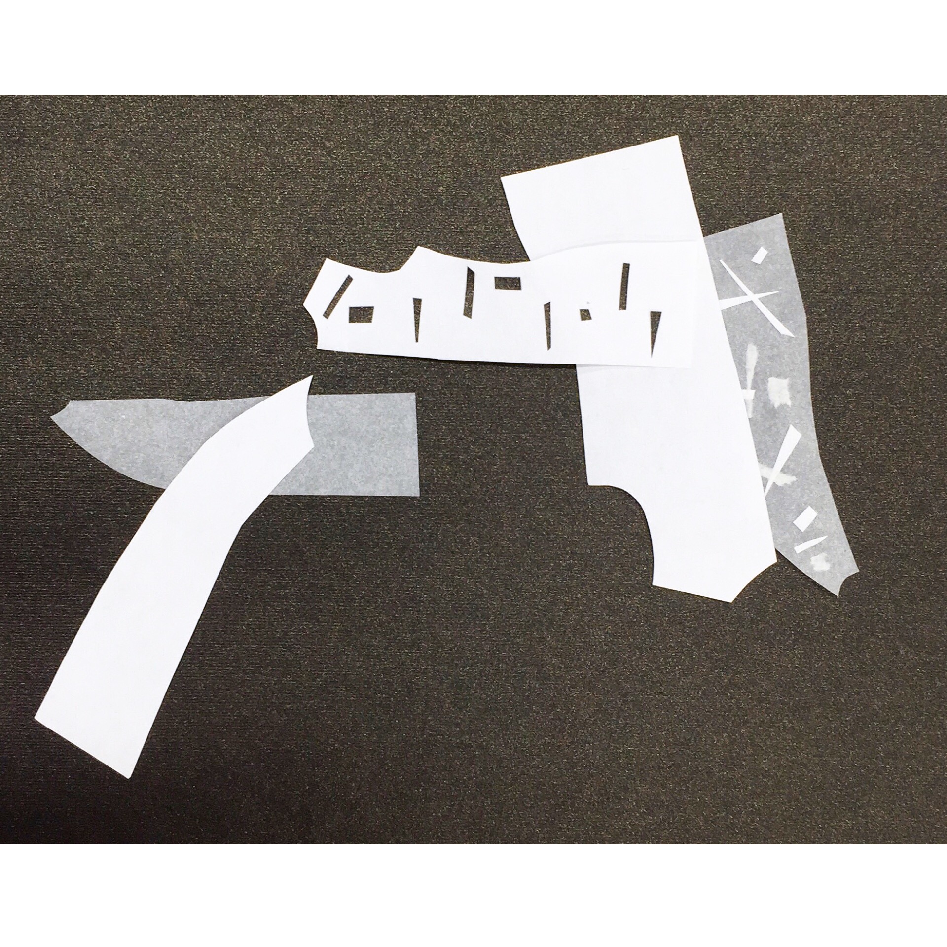 Pattern Obsession Collage 7, 2016, Paper, 8x10 in