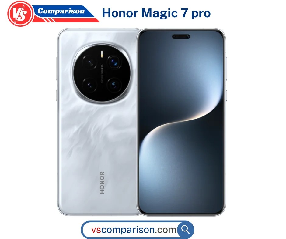 Honor magic 7 pro front and back