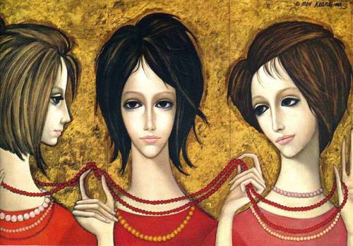 And one of the best things about wood is that it accepts a variety of paints well, whether you opt for something that's. Big Eyes painting by Margaret Keane - Art Kaleidoscope