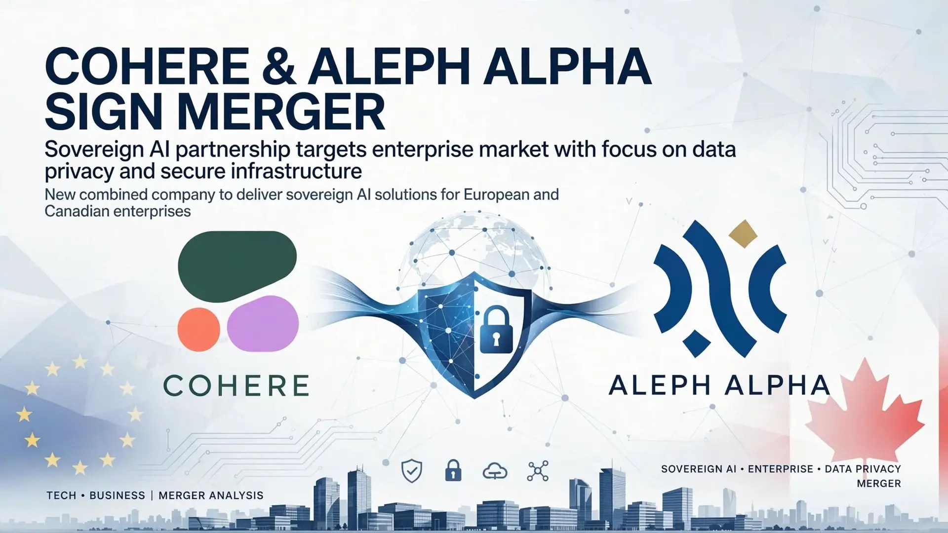 Cohere e Aleph Alpha assinam fusão: IA soberana mira mercado empresarial