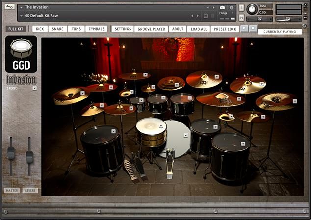 GetGood Drums – Invasion (KONTAKT)