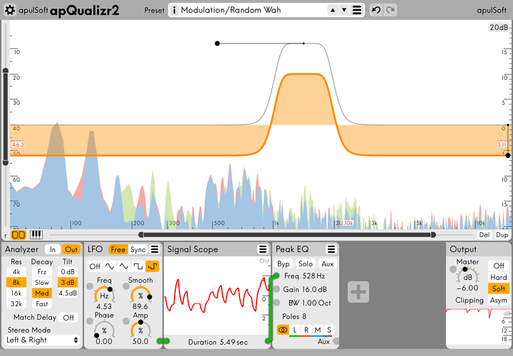 apulSoft – apQualizr 2 v2.2.2 VST, VST3, AAX, AU WIN.OSX x86 x64