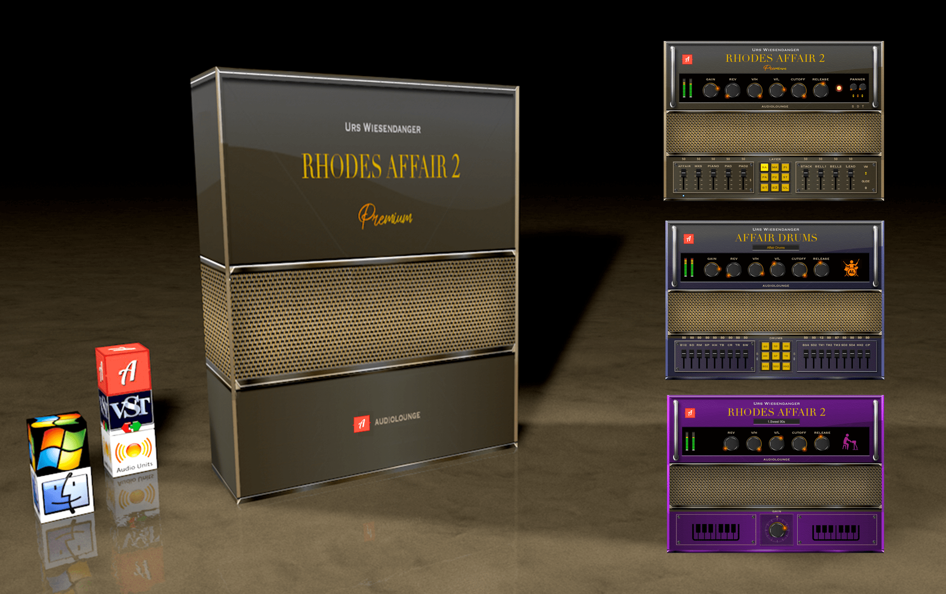 Audiolounge Urs Wiesendanger – Rhodes Affair 2 Full VST, AU WIN.OSX x86 x64