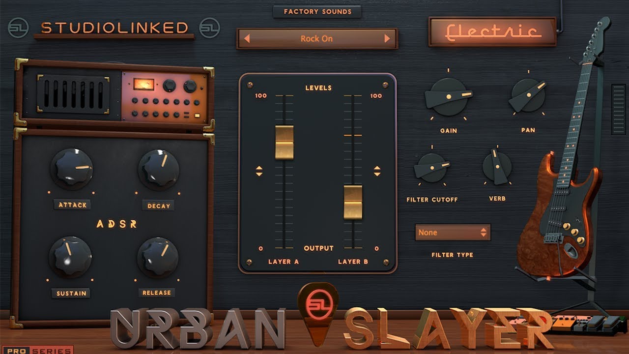 Studiolinked – Urban Slayer – Electric VSTi, AUi WIN.OSX x64