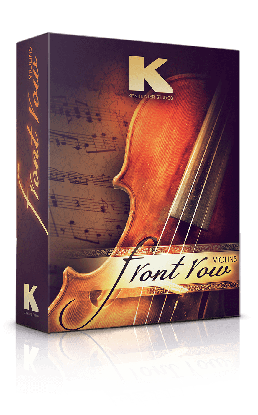 Kirk Hunter Studios – Front Row Violins (KONTAKT)
