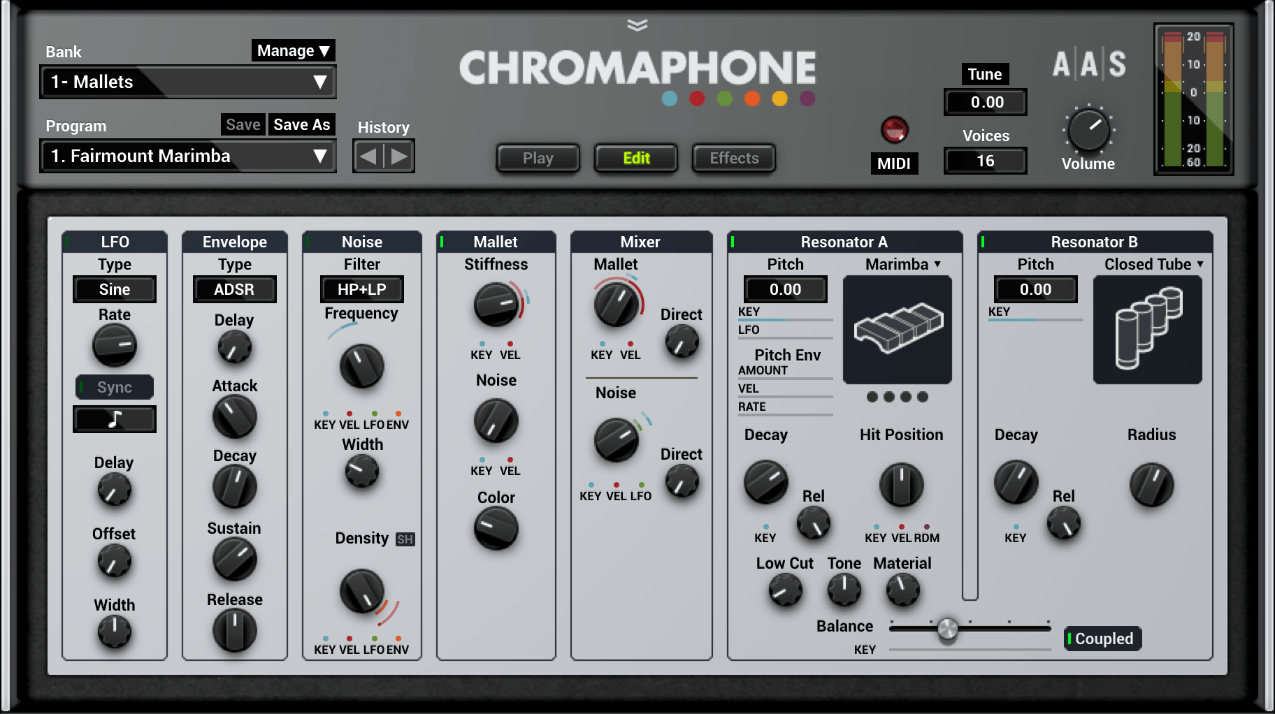 Applied Acoustics Systems – Chromaphone 2.2.2 STANDALONE, VSTi, VSTi3, AUi WIN.OSX x86 x64